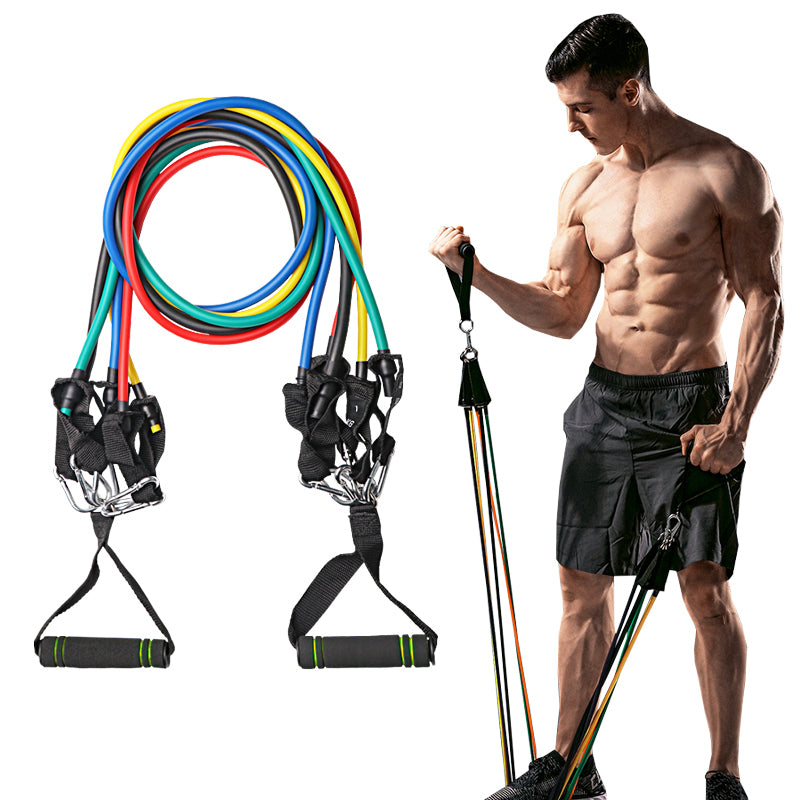 Cross Fitness 11 pcs Resistance Bands