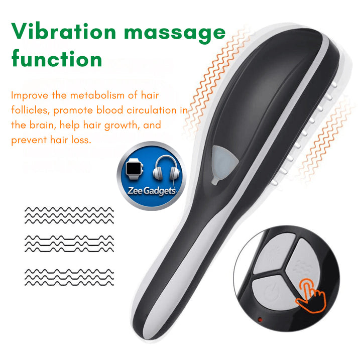 Rechargeable Oil Atomizer Hair Brush