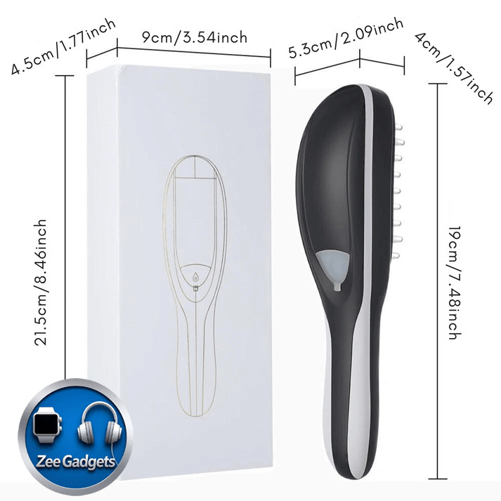 Rechargeable Oil Atomizer Hair Brush
