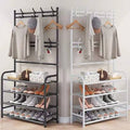 Big Shoe and Coat Hanging Rack