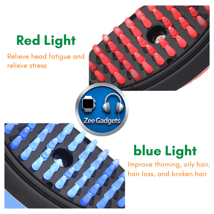 Rechargeable Oil Atomizer Hair Brush