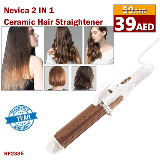 2 IN 1 CERAMIC HAIR Straightener