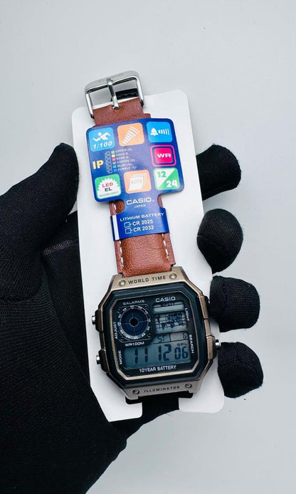 Original Casio Modern Stainless Watch