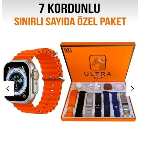 EMİN ENSAR HOME Ultra 8 - 7 Smart Watch with Band (ultra 7 in 1) 49mm