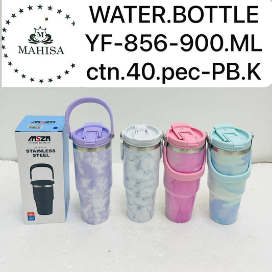 Yukon Outfitters 40 oz FIT FORTY White Marble Tumbler
