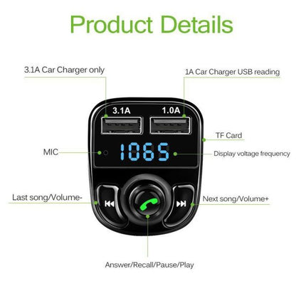 X8 – Multifunctional Car Mp3 Player